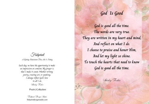 Printable 5x7 Card - God Is Good
